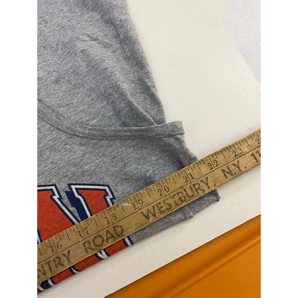 VINTAGE Auburn Tigers Tank Top Mens Large Red Oak Football 90s USA 21.5x28.5 - Picture 3 of 8